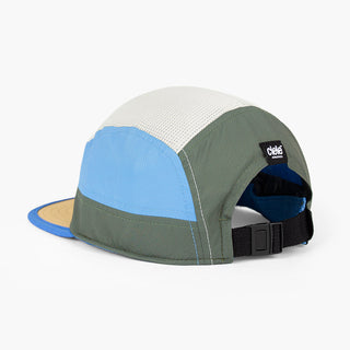 back view of the ciele athletics GOCap unisex running hat in seaweed color