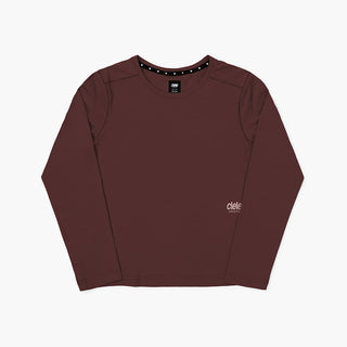 ciele athletics - DLYLongsleeve - Dark Wine Red - 1